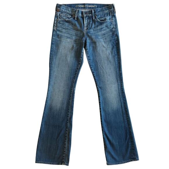 Citizens of Humanity Jeans Women’s Size 26 Blue Dita Petite Bootcut Leg Y2K 1173 - Picture 1 of 16
